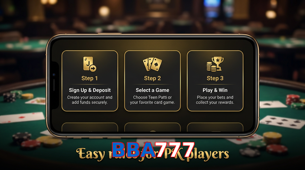 Game list for BBA777 game section